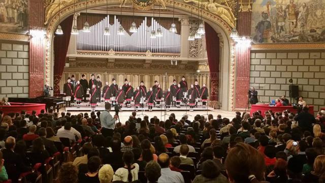 Elevi ai liceului din Vicovu de Sus au susţinut un recital la Ateneu, la invitaţia Patriarhiei Române