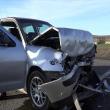 Autoturismul Seat Ibiza, cel care a provocat accidentul