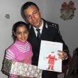 Copiii părintelui Saftiuc de la Dolhasca au primit cadouri de la poliţişti