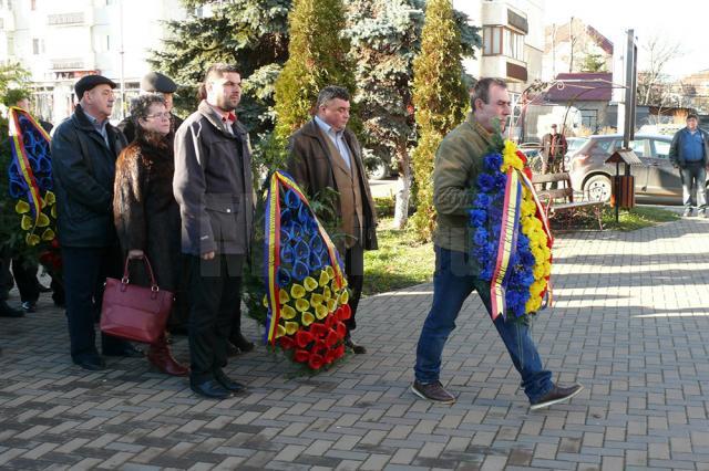 Ziua Victoriei Revoluţiei Române şi a Libertăţii, marcată la Fălticeni