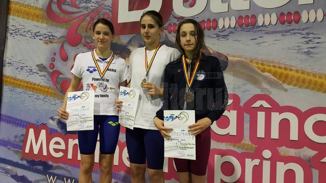 Ioana Năstacă a obţinut prima medalie din cariera sa, locul 3 în proba de 200 Liber