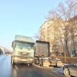 Străzile Sucevei, transformate în parcare de camioane