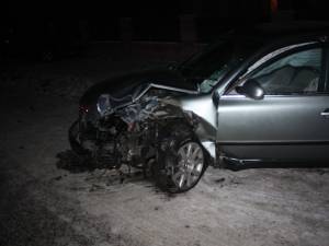 Maşină implicată în accidentul mortal