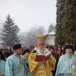 Numeroşi credincioşi prezenţi la slujba Bobotezei, la Mănăstirea Sf. Ioan cel Nou