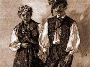 Miri Maghiari din Dorneşti – desen de Julius Zalaty Zuber (1867-1918)