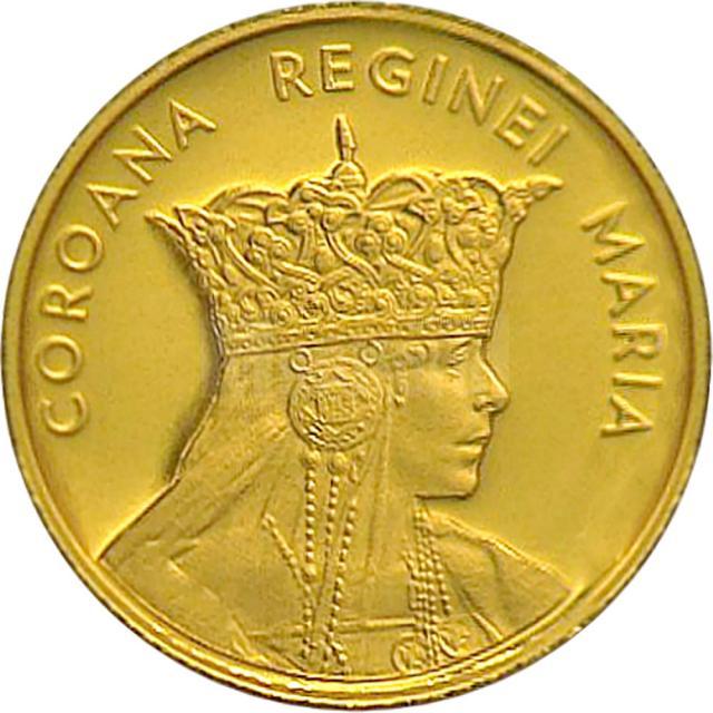 Istoria aurului - Coroana Reginei Maria