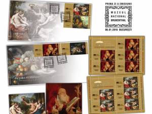 Emisiune de mărci poştale dedicată Muzeului Naţional Brukenthal din Sibiu
