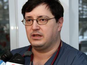 Purtătorul de cuvânt al spitalului, dr. Tiberius Brădăţan