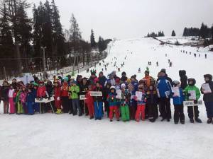 Peste 100 de copii au participat la concursul „Bucuriile Zăpezii”