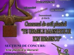 Concursul de artă plastică „Pe urmele Maestrului Ion Irimescu”