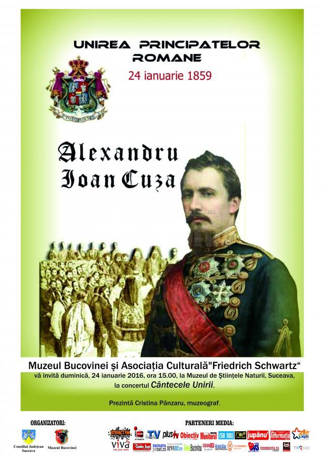 Ziua Unirii Principatelor Române, la Muzeul Bucovinei
