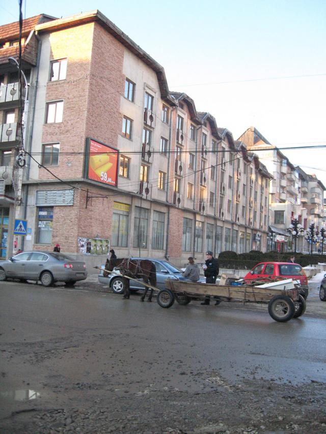 De luni, 25 ianuarie, intră în vigoare hotărârea de interzicere a accesului căruţelor în municipiul Suceava