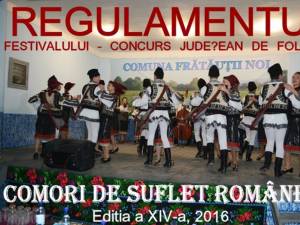 În lunile februarie şi martie se va desfăşura faza zonală a Festivalului-concurs judeţean de folclor „Comori de suflet românesc”
