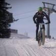 Patru ciclişti din judeţ au concurat în premieră la un Snow Bike Festival în Elveţia