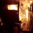 Un puternic incendiu a distrus anexele unei gospodării din satul Costâna