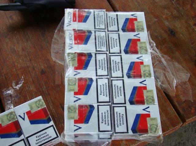 La o societate comercială din Negostina s-au găsit 305 pachete țigarete de proveniență extracomunitară