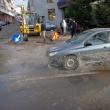 Avarie la reţeaua de apă şi canalizare pe strada Nicolae Bălcescu