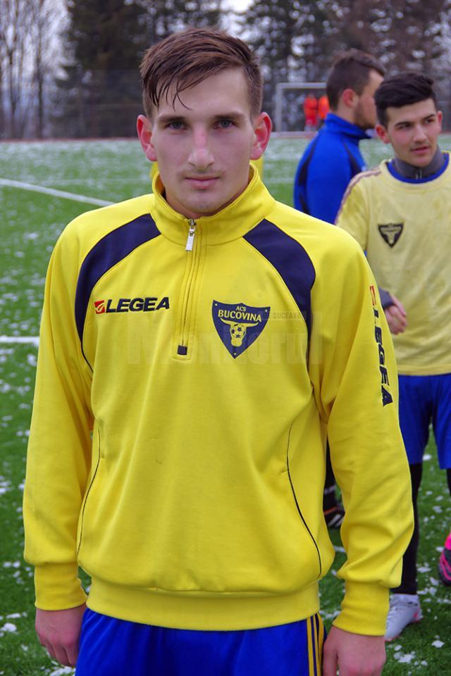 Andrei Alecsandru s-a alăturat de ieri lotului echipei Rapid Suceava