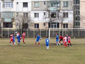 Şomuz Fălticeni a disputat un meci amical în compania echipei de juniori Under 17 de la Liceul cu Program Sportiv Suceava