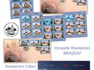 Emisiunea de mărci poştale „Oraşele României - Braşov”