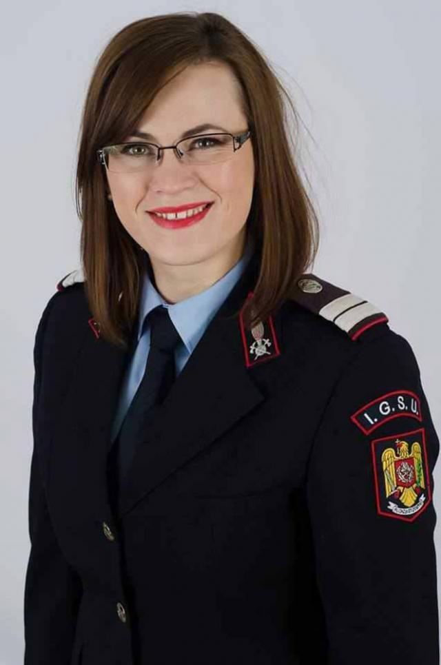 Subofiţerul Alina Popescu – ISU Suceava