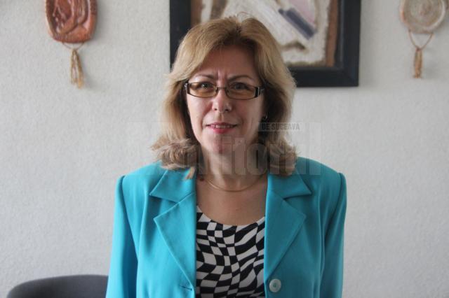 Prof. Dorina Murariu, directoarea şcolii