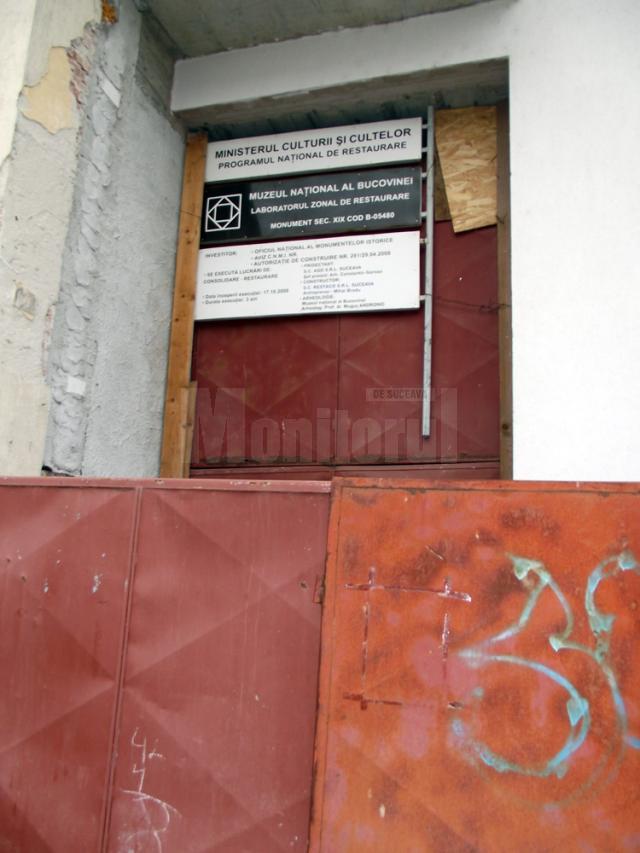 Laboratorul zonal de restaurare Suceava