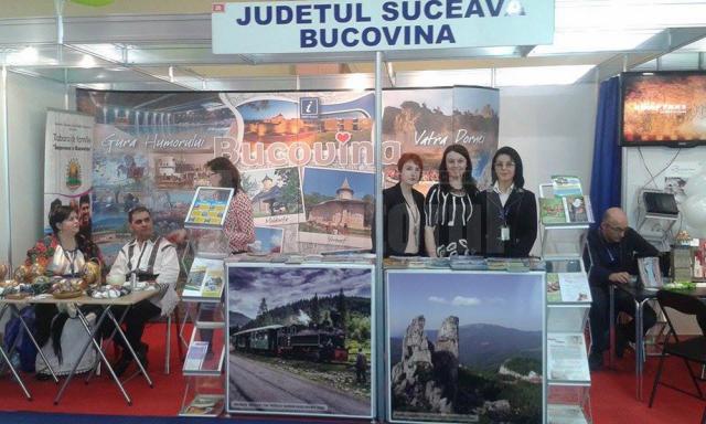 Peste 2.500 de persoane au vizitat standul Bucovinei amenajat la Târgul de Turism al României