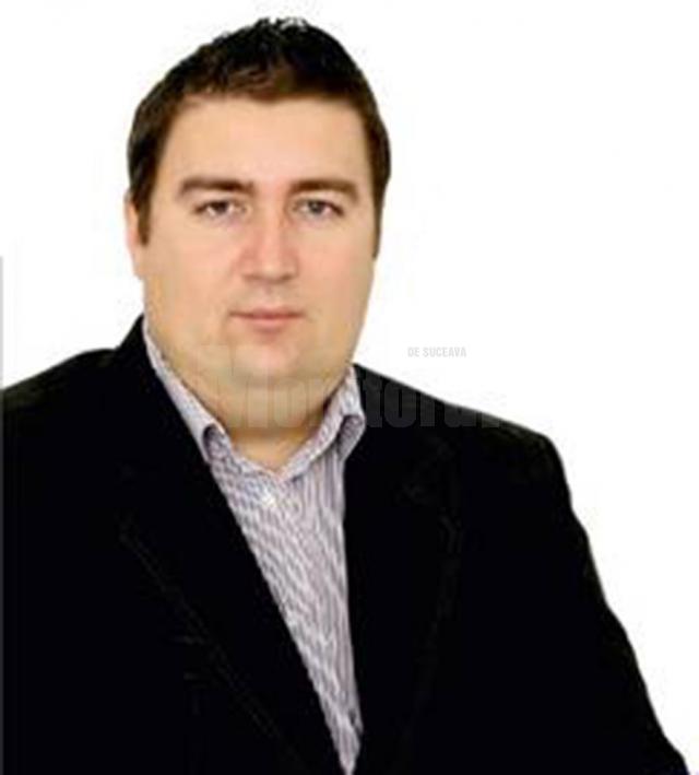 Candidatul din partea UNPR pentru funcţia de primar al Sucevei, Marius Boghian