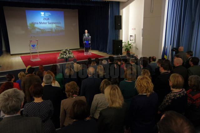 Ceremonie festivă la 26 de ani de la transformarea Institutului de Subingineri în Universitate