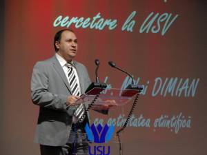 Prof. univ. dr. ing. Mihai Dimian, prorector responsabil de partea de cercetare