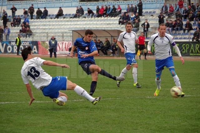 Basarabeanul Boiciuc a reuşit să debuteze cu gol pentru gruparea suceveană