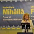 Candidatul PNL la Primăria Fălticeni, lansat sub semnul iubirii şi al florii de nu-mă-uita