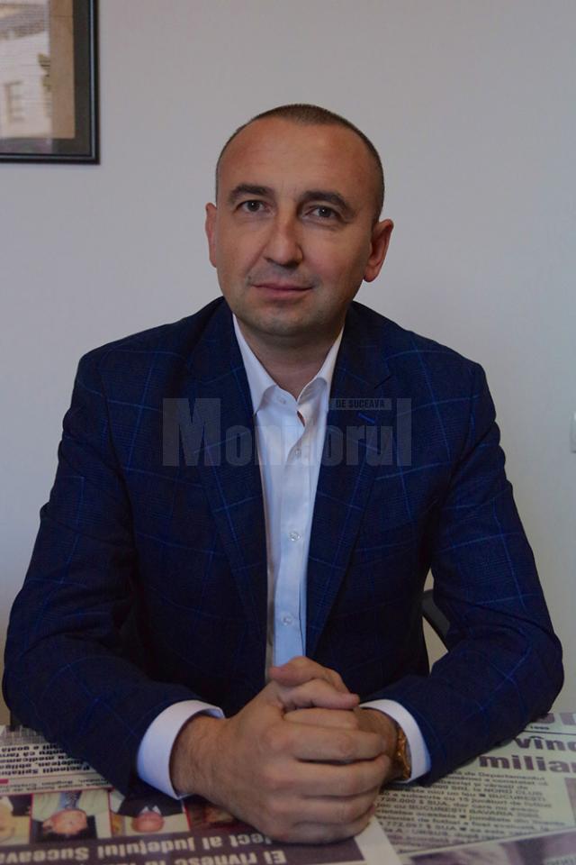 Cătălin Miron, candidatul la funcţia de primar în municipiul Rădăuţi din partea PNL