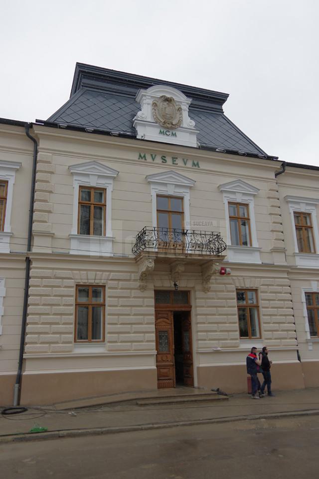 Clădirea restaurată a Muzeului de Istorie din cadrul Muzeului Bucovinei a fost recepţionată miercuri fără obiecţiuni