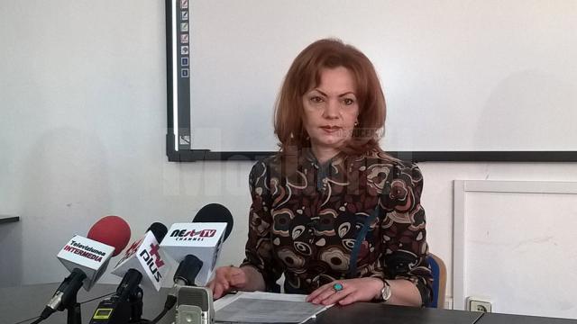 Mirela Adomnicăi, directorul executiv al Agenţiei Judeţene de Ocupare a Forţei de Muncă (AJOFM) Suceava