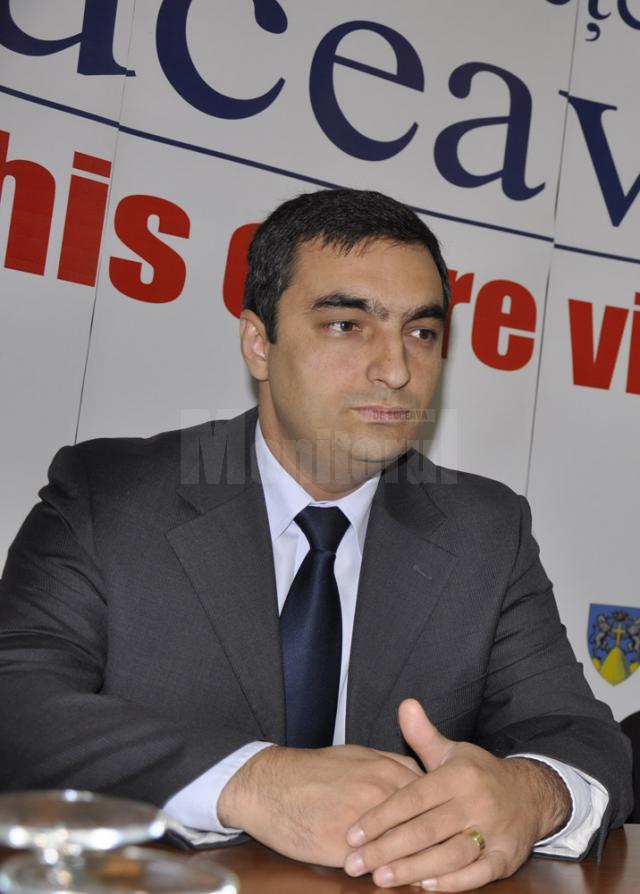 Preşedintele executiv al CCI Suceava, Lucian Gheorghiu