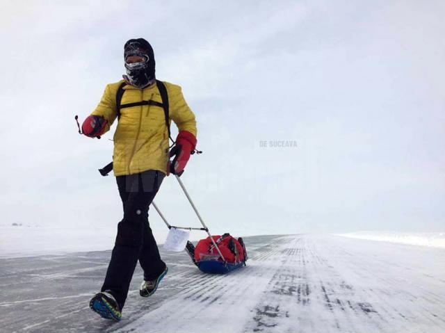 Tibi Uşeriu, omul care a alergat 566 de kilometri la Polul Nord