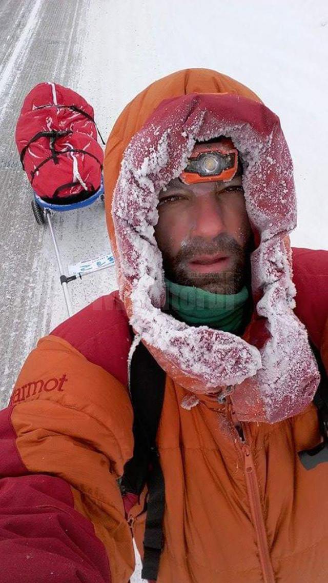 Tibi Uşeriu, câştigătorul ultramaratonului de la Polul Nord, se va întâlni cu liceenii din Vatra Dornei