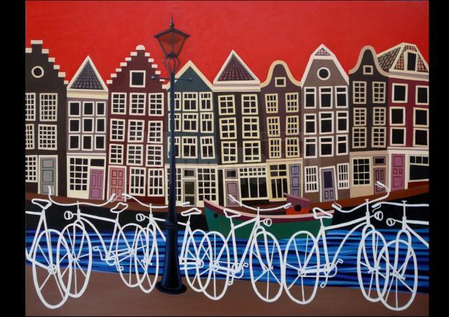 „Promenade in Amsterdam”