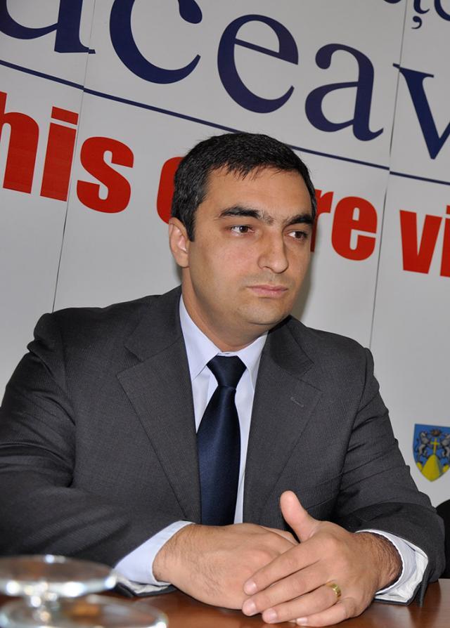 Preşedintele executiv al Camerei de Comerţ Suceava, Lucian Gheorghiu