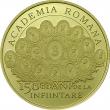 Emisiune numismatică dedicată Academiei Române - Aur - revers