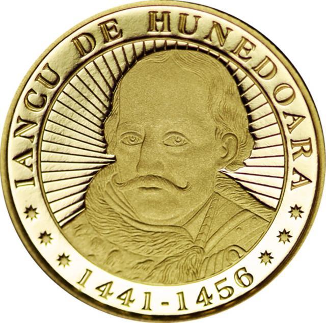 Emisiune numismatică dedicată împlinirii a 575 de ani de când Iancu de Hunedoara a devenit voievod al Transilvaniei