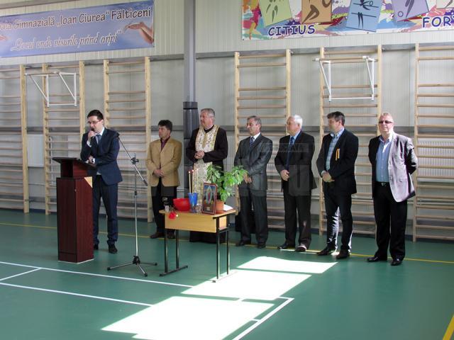 La Şcoala Gimnazială “Ioan Ciurea” a fost inaugurată sala de sport