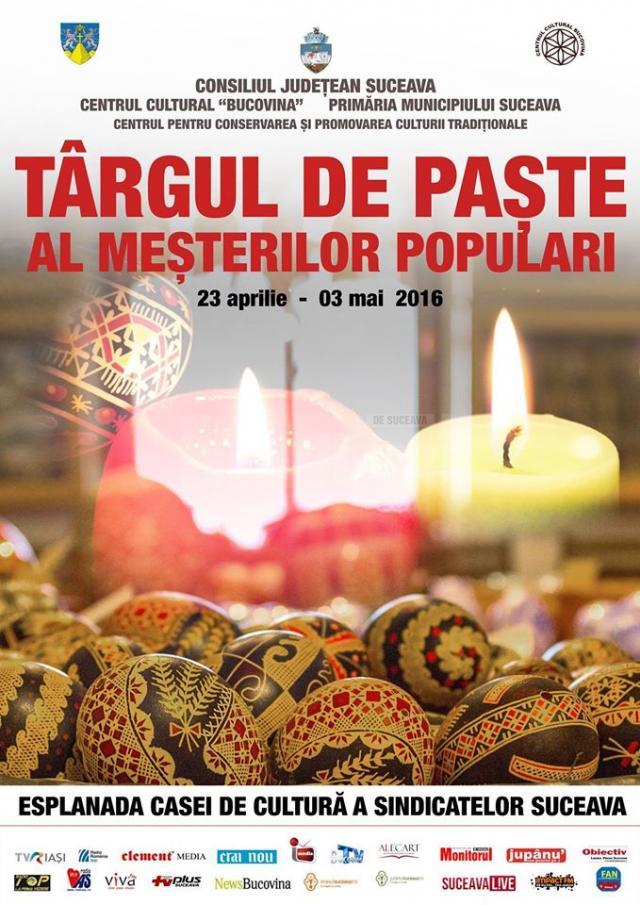 În trei locuri Târgul de Paşte al Meşterilor Populari