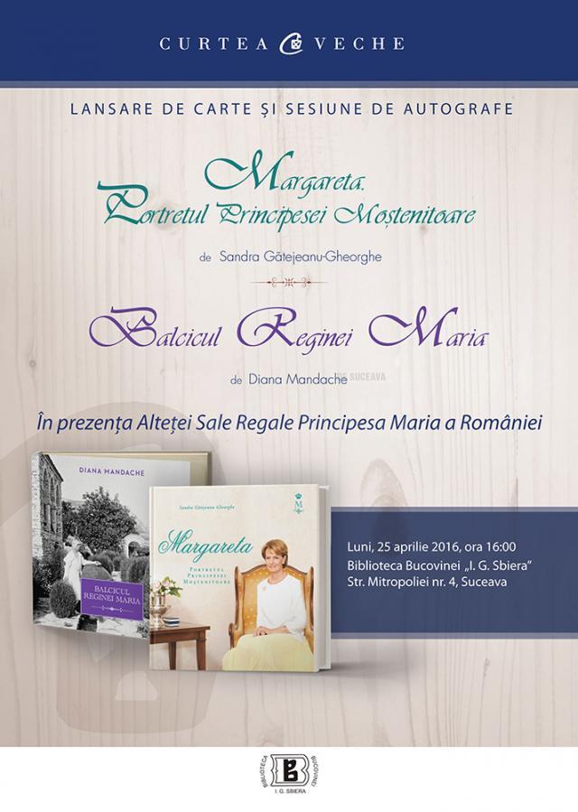 Prezentare de carte regală în prezența ASR Principesa Maria a României