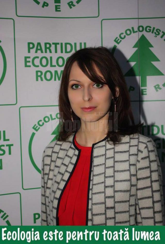 Alina Alupoaei Geonea - Partidul Ecologist Român, consultant marketing