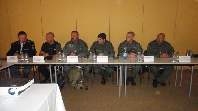 Delegaţia de poliţişti americani, de la Grupul de Aplicare a Legii de Dezvoltare Strategică (SLEDG)