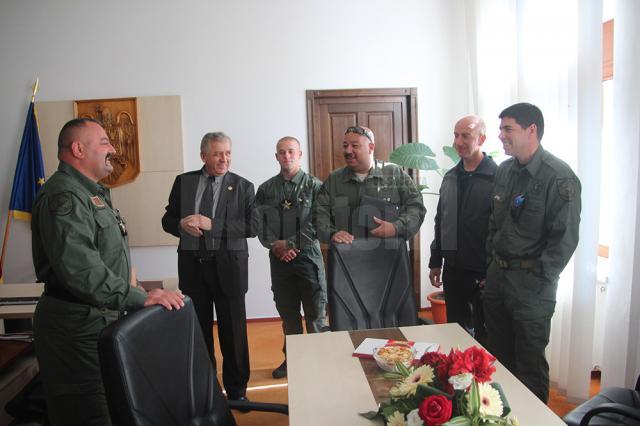 Delegaţie de poliţişti americani în vizită la Poliţia de Frontieră Suceava