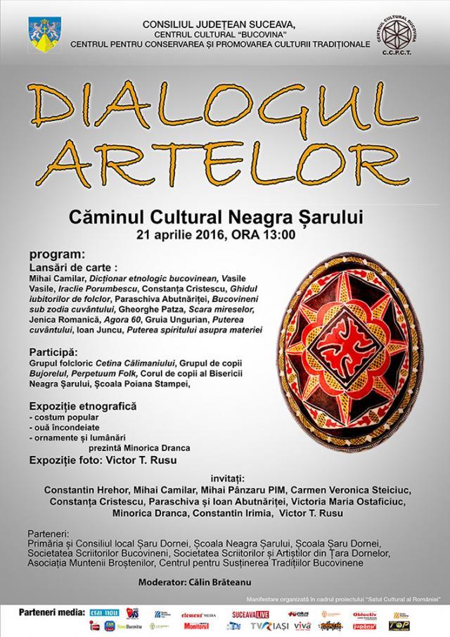 „Dialogul Artelor”, la Căminul Cultural Neagra Şarului